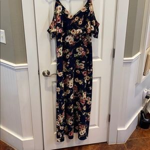 Flutter sleeve maxi dress, XL